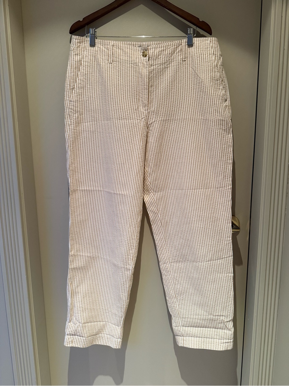 Talbots Women’s Striped Cotton Pants
